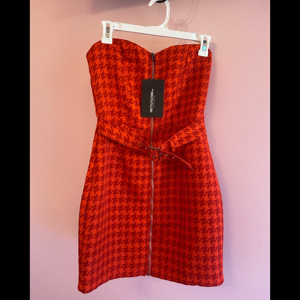 Strapless dress